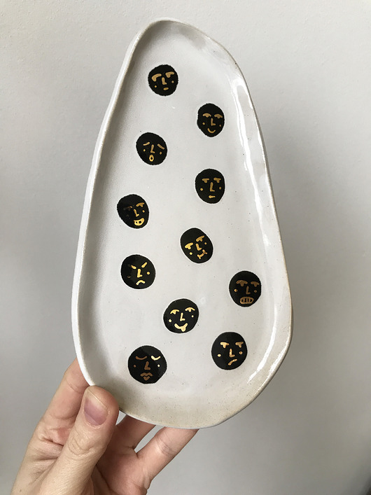 Ceramiczna patera Humory ELEMTHEBRAND
