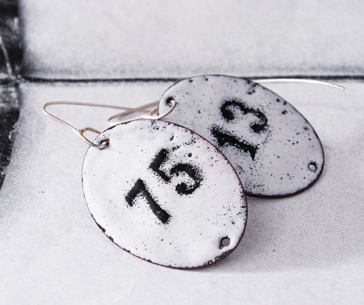 NUMBERS - kolczyki Dorota Oyrzanowska