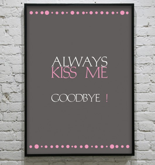 Always kiss me... - POSTER KOKO by HOKO
