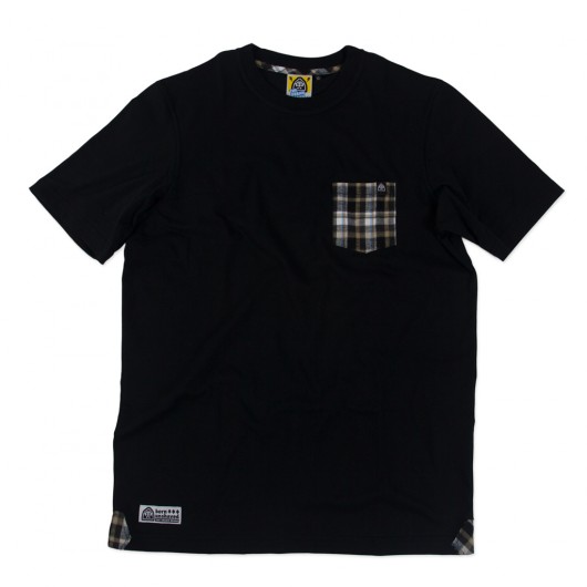 T-shirt Brown-Blue Narrow Beard Black The Urban Beard