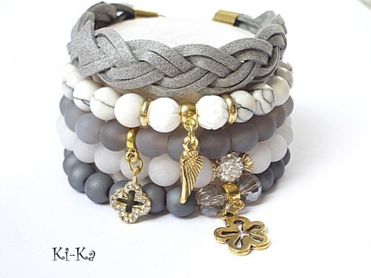 Grey and white /06-2014/ - set KiKa pracownia