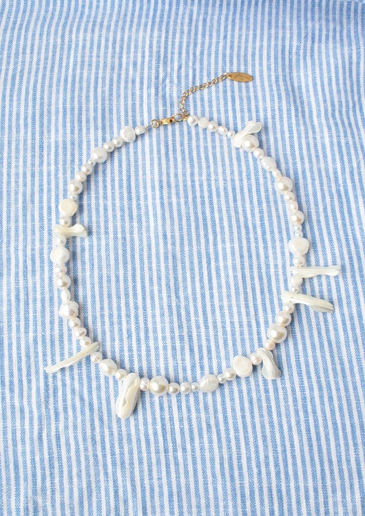 naszyjniki - inne Naszyjnik simple CREAM