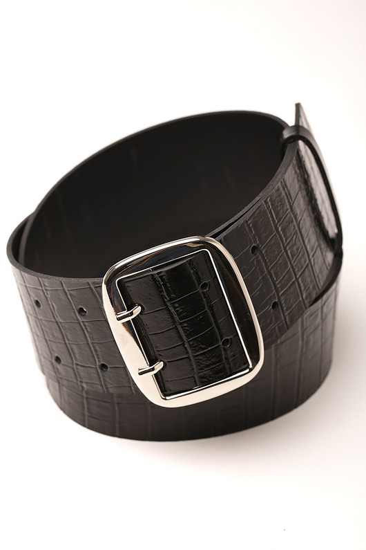 paski damskie Szeroki pasek damski na talię