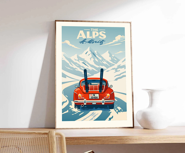 plakaty Plakat st. Moritz