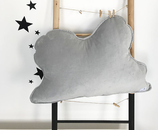 Duża chmurka Velvet Gray MausiCo