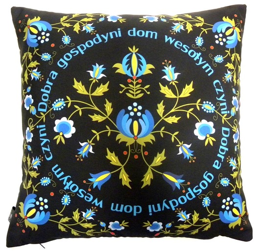 Poduszka dekoracyjna folk Gaul Designs