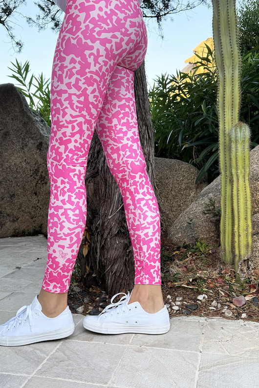 legginsy Legginsy damskie CORAL wysoki stan