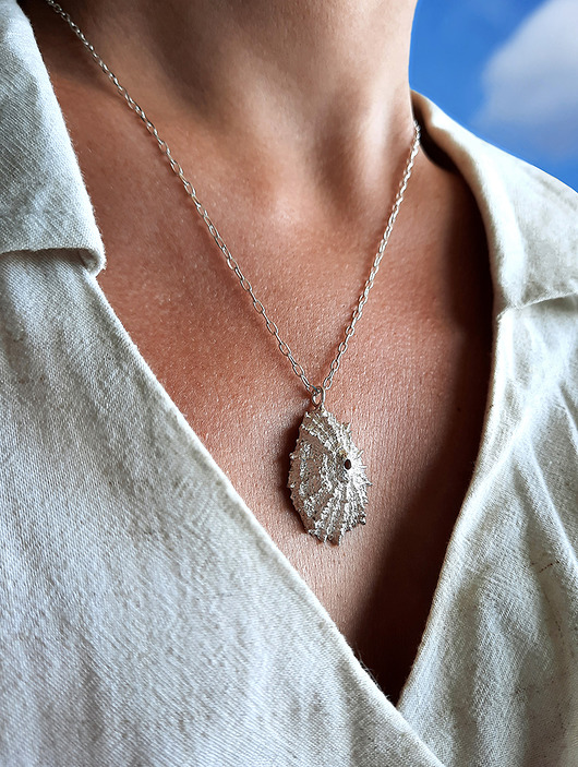 srebrne naszyjniki Naszyjnik Muszla I Kolekcja Sea