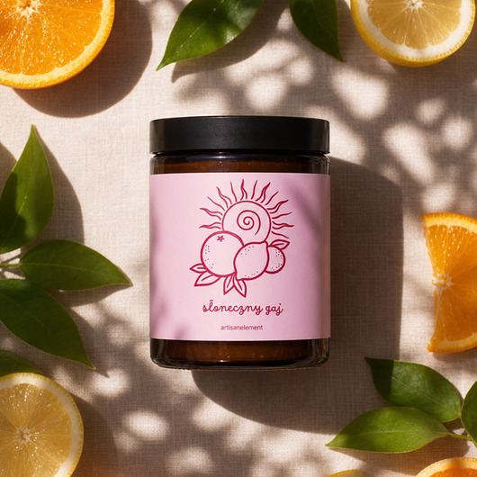świeczniki i świece Naturalna Świeca Sojowa 150 ml