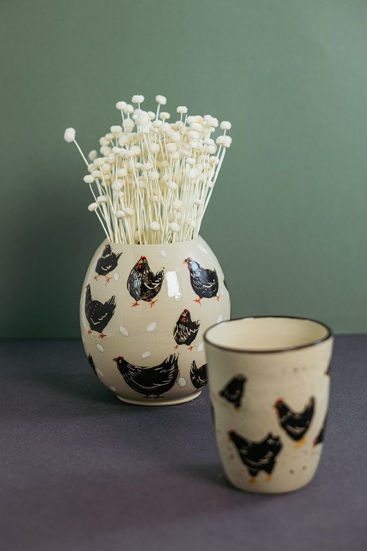 wazony Ceramiczny wazon