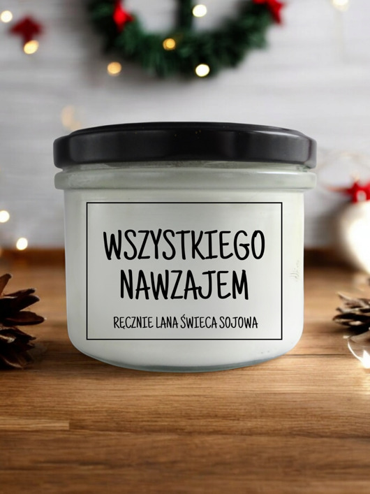 świece zapachowe Świeca sojowa WSZYSTKIEGO NAWZAJEM 235 ml