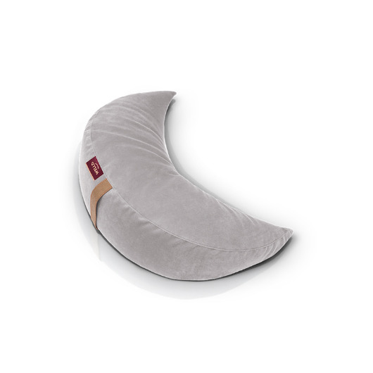 akcesoria do jogi Poduszka Księżycowa WellB - Chmurny Szary