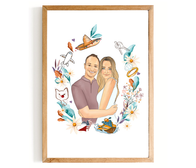 grafiki i ilustracje Personalizowana Grafika z HOBBY na prezent