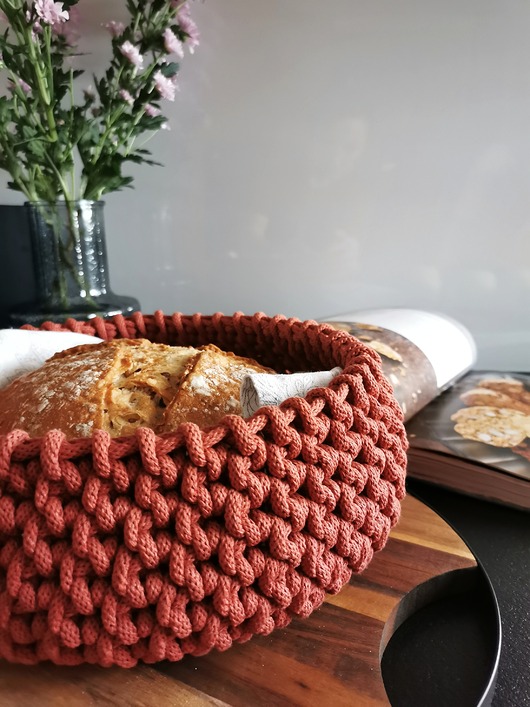 pojemniki kuchenne Bawełniany kosz na chleb