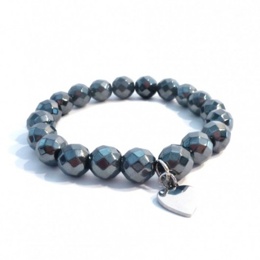 WIOSENNA PROMOCJA! Bransoletka 'Silver Heart' labonita