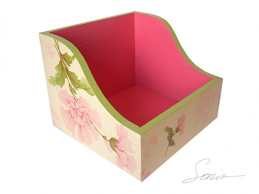 CD BOX. Różowy. ARTsonia