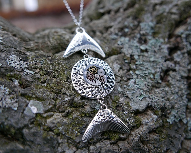 wisiory Naszyjnik Rybka 001