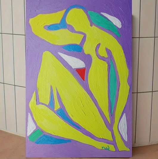 obrazy Obraz ręcznie malowany fowizm Henri Matisse style taniec  silnie działa