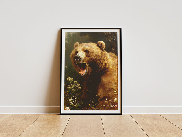 plakaty Plakat -Grizzly