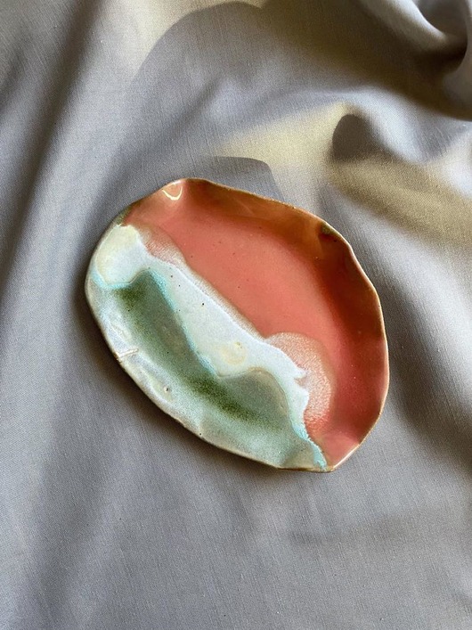 pojemniki na biżuterię Ceramiczna podstawka Flow 9