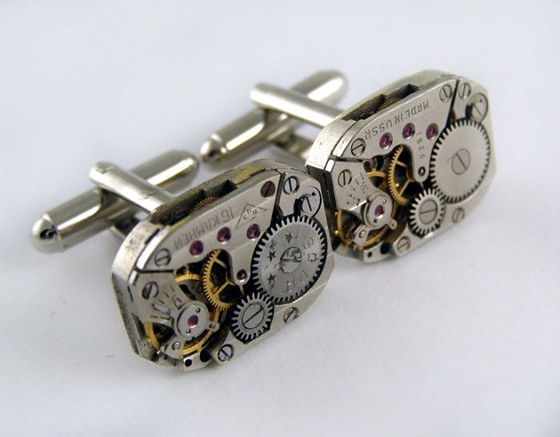 Mechaniczne spinki 361 Zegarynki