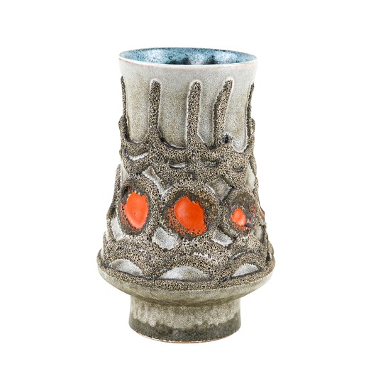 wazony Wazon ceramiczny, niemiecki design, lata 60, produkcja: Strehla