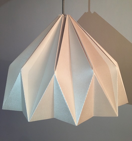 Abażur klosz Origami Klasyka origamilamp Laser Papersign