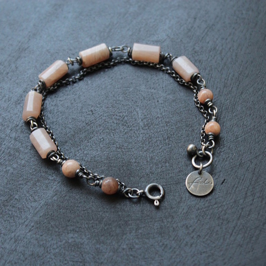 bransoletki z kamieni naturalnych Bransoletka nude z kamieniem słonecznym