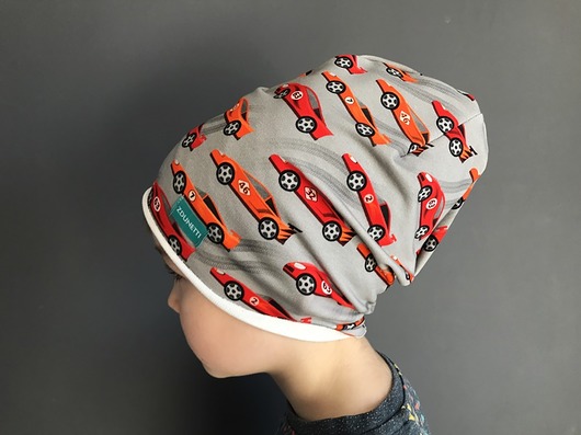 Czapka dresowa beanie Wyścigówki Auta Zdunetti