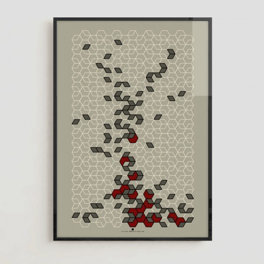 KOSTKA A004 | 50x70 After Hours Design