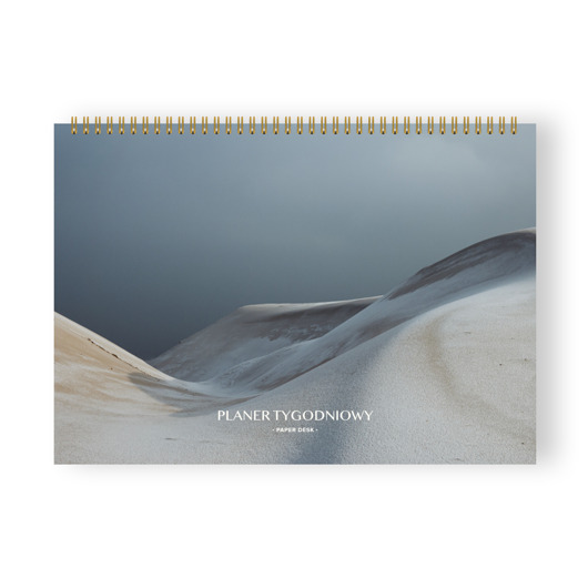 kalendarze i plannery Planer tygodniowy A4 na spirali Dune