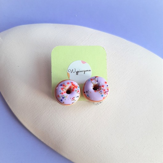 Klipsy wrzosowe donuts Wypieczone