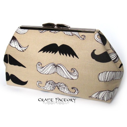 Biglove - Where&#039;s My Stache in Taupe Craft Factory