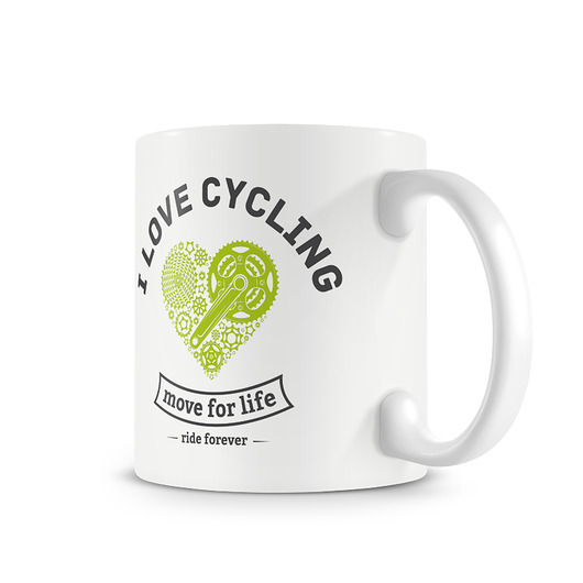 kubki Kubek. I love cycling