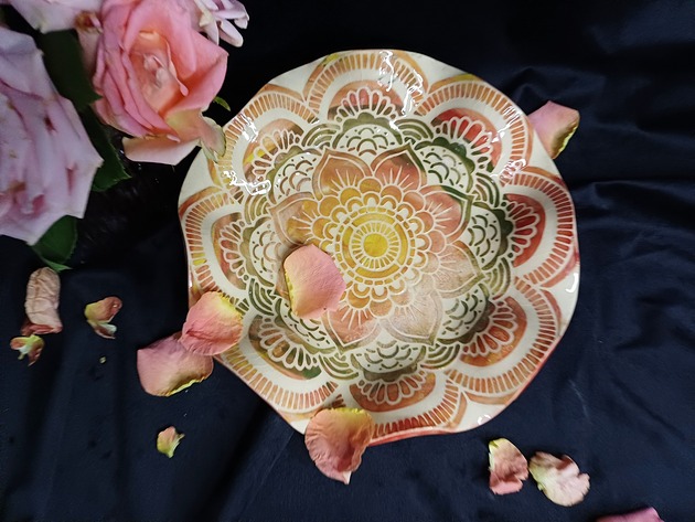 miski i misy Misa ceramiczna Mandala