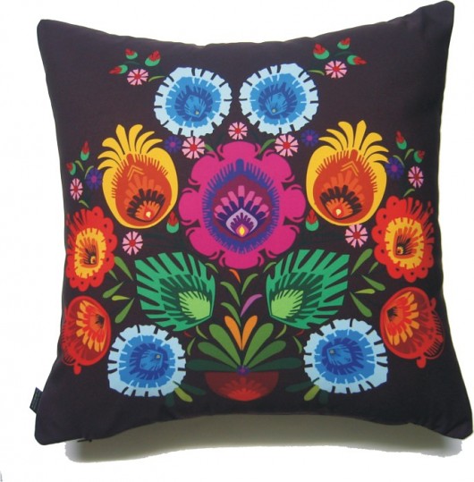 Poduszka dekoracyjna folk Gaul Designs
