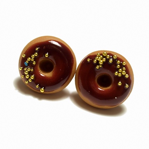kolczyki donuty ciasteczkatynki