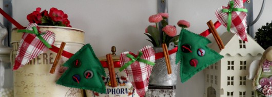 Girlanda choinkowo cynamonowa AvA
