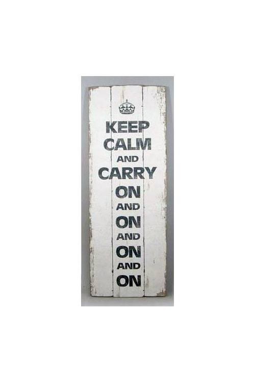 Szyld drewniany Keep Calm MIA home