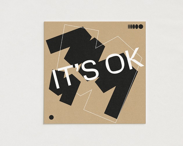 plakaty It's ok / Oryginalna grafika / poster print / plakat