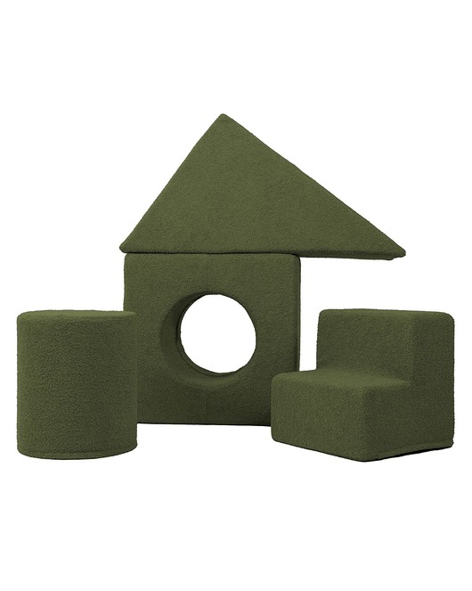 meble do pokoju dziecka PlaySet  Playlo - Zielony  tor przeszkód dla dzieci - Montesorri