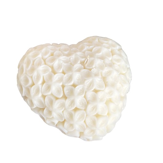 świeczniki i świece Świeca sojowa dekoracyjna "Rose Heart" 98x42mm