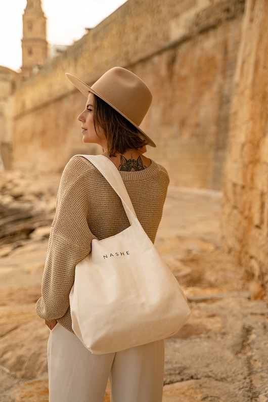 torby na ramię DAILY BAG - Torba bawełniana shopper bag