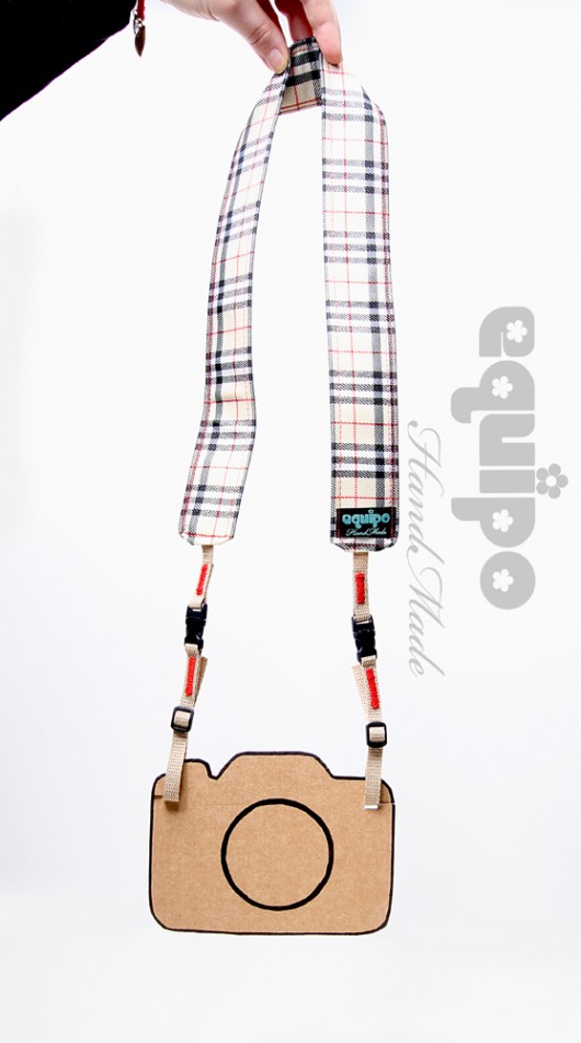 Camera Strap_Pasek do aparatu_ Burberry equipo