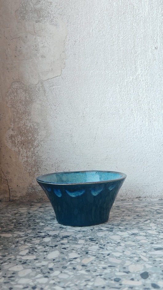 miski i misy Niebieska miseczka