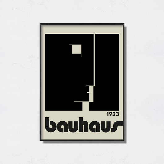 plakaty Bauhaus Art Exhibition Poster