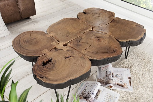 Stolik kawowy Voo Doo akacja 115cm (Z35903) Home Design