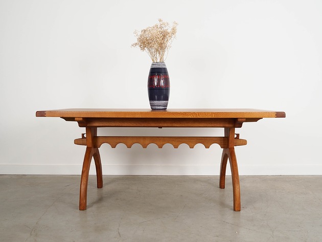 stoły Stół dębowy, duński design, lata 60, designer: Henning Kjaernulf