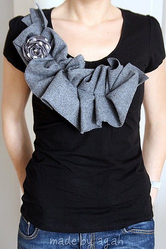 Wide Grey Ruffle 42 dla Kasi made by agah