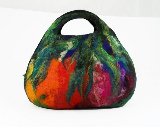 Jedwabnofilcowa Torebka: Living Bag filcant